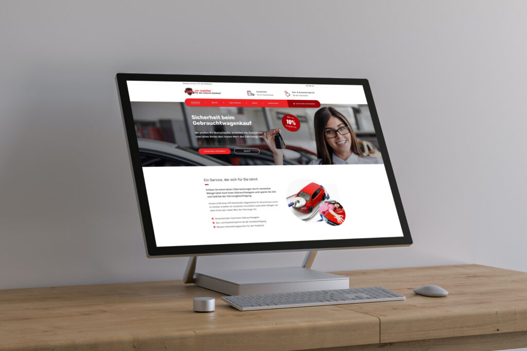 Ein Bild der Website von car-watcher aus Dresden